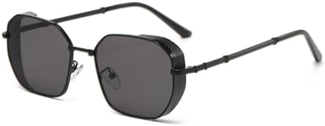 Модные прямоугольные солнцезащитные очки для женщин, металлические солнцезащитные очки, классические минималистичные мужские очки, защита от солнца UV400 MTZJH, Black Grey
Модные прямоугольные солнцезащитные очки для женщин, металлические солнцезащитные очки, классические минималистичные мужские очки, защита от солнца UV400 MTZJH, Black Grey