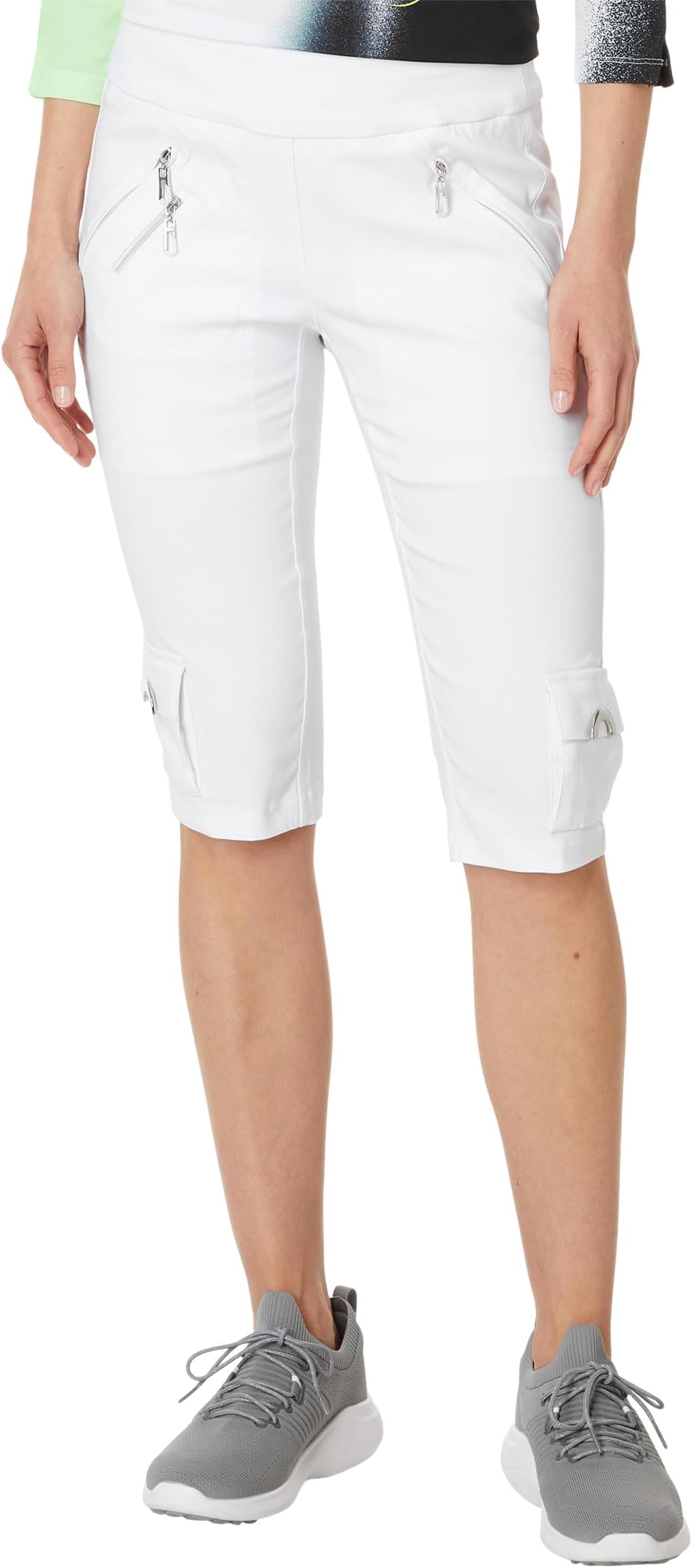 Брюки Jamie Sadock 24.5" Skinnylicious Knee Capris, Pure White
Брюки Jamie Sadock 24.5" Skinnylicious Knee Capris, Pure White