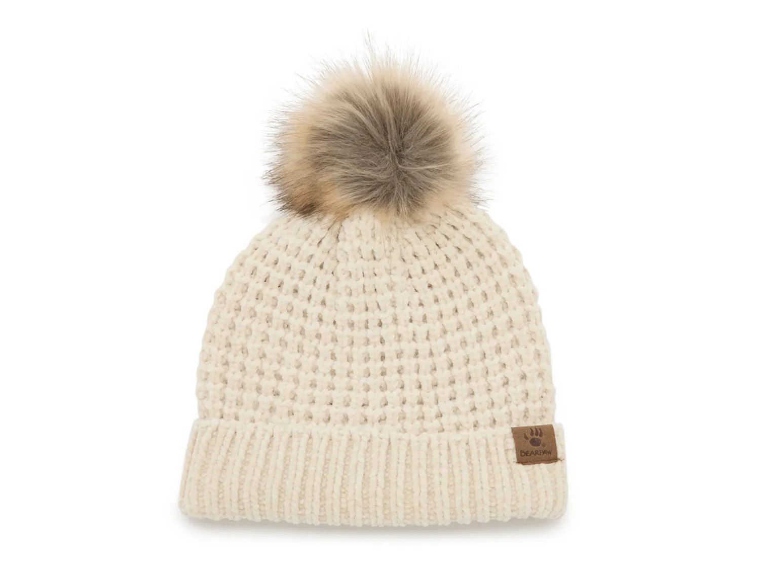 Шапка Bearpaw Waffle Chenille Pom Beanie, коричневый
Шапка Bearpaw Waffle Chenille Pom Beanie, коричневый