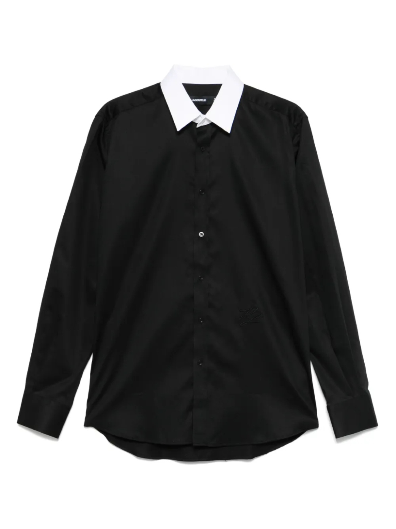 Рубашка с контрастным воротником Karl Lagerfeld, черный
Рубашка с контрастным воротником Karl Lagerfeld, черный