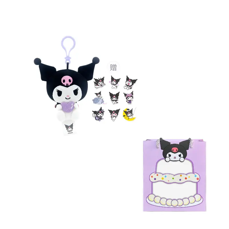 Sanrio Кулон из плюша, Kuromi Small Heart Pendant (Comes with 1 Sticker Box)
Sanrio Кулон из плюша, Kuromi Small Heart Pendant (Comes with 1 Sticker Box)