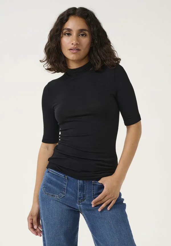 Базовая футболка с высоким воротником kalida Kaffe, Black Deep, Черный, Базовая футболка с высоким воротником kalida Kaffe, Black Deep
Базовая футболка с высоким воротником kalida Kaffe, Black Deep, Черный, Базовая футболка с высоким воротником kalida Kaffe, Black Deep