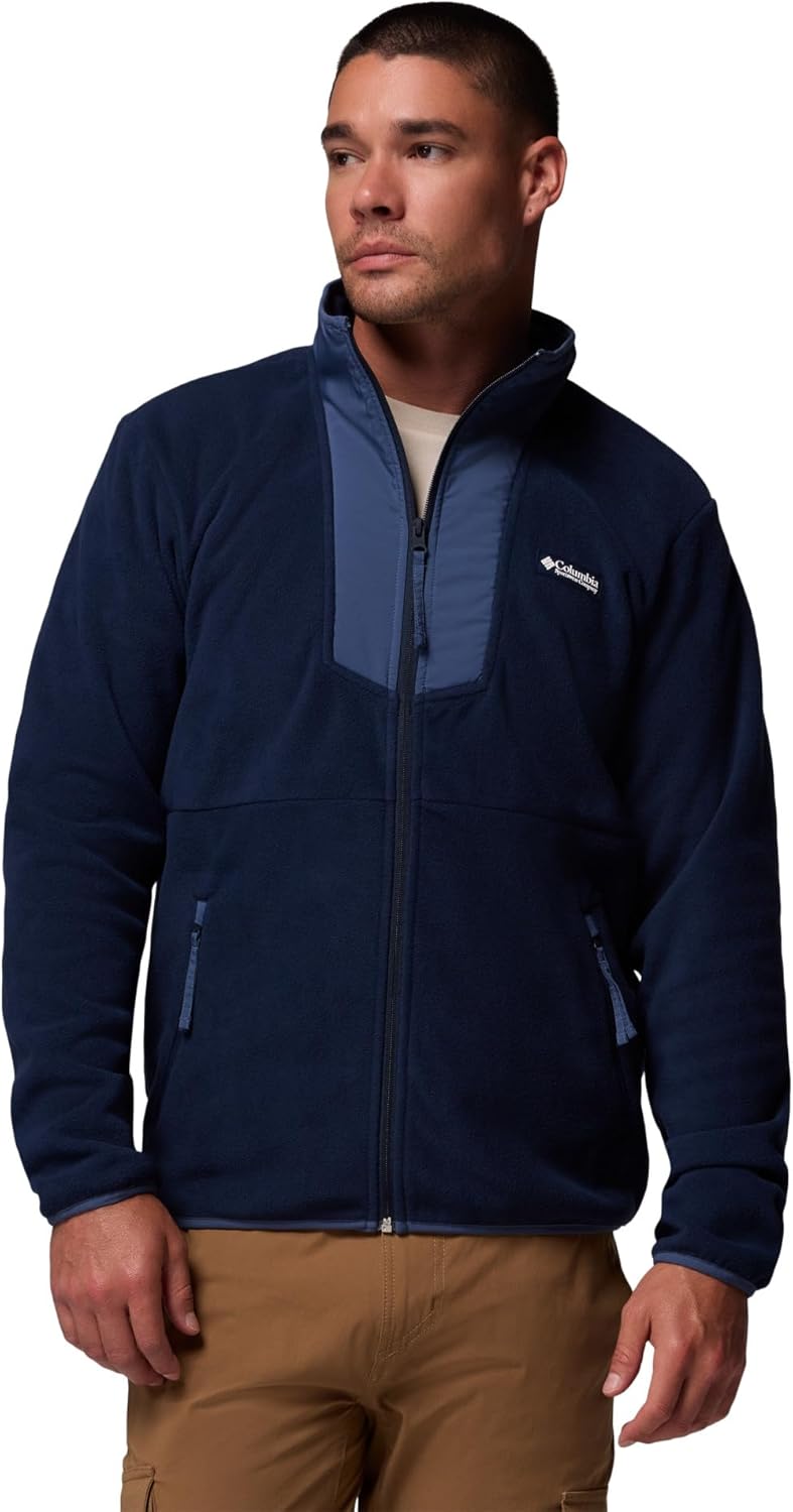 Columbia мужская флисовая толстовка Sequoia Grove с молнией, Collegiate Navy/Dark Mtn
Columbia мужская флисовая толстовка Sequoia Grove с молнией, Collegiate Navy/Dark Mtn