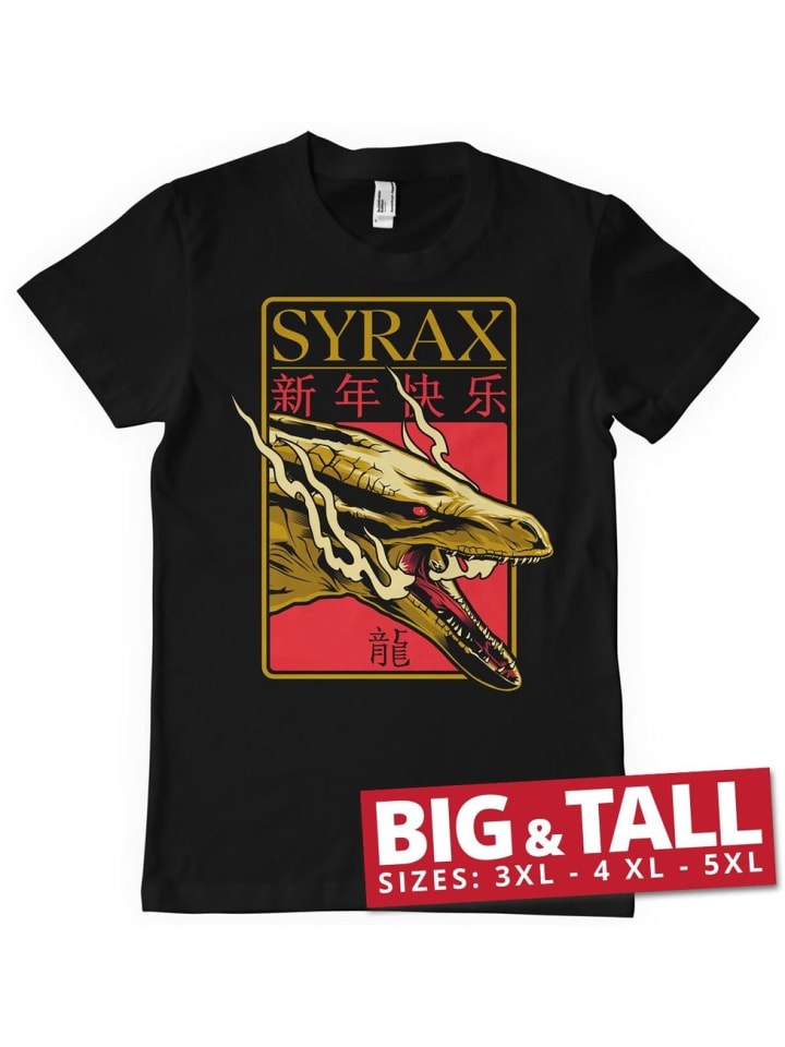 Футболка Syrax Dragon Big & Tall T-Shirt House Of The Dragon, черный
Футболка Syrax Dragon Big & Tall T-Shirt House Of The Dragon, черный