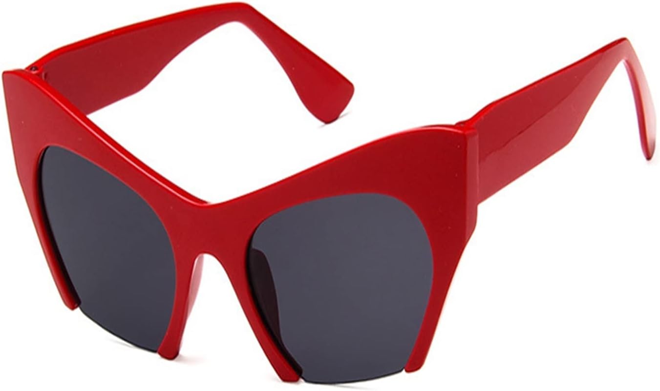 дизайнерские солнцезащитные очки «кошачий глаз» для женщин, солнцезащитные очки в полуободковой оправе с градиентными линзами, женские очки для активного отдыха с защитой от УФ-излучения UV400 YGDBXHYD, Red Frame Grey
дизайнерские солнцезащитные очки «кошачий глаз» для женщин, солнцезащитные очки в полуободковой оправе с градиентными линзами, женские очки для активного отдыха с защитой от УФ-излучения UV400 YGDBXHYD, Red Frame Grey