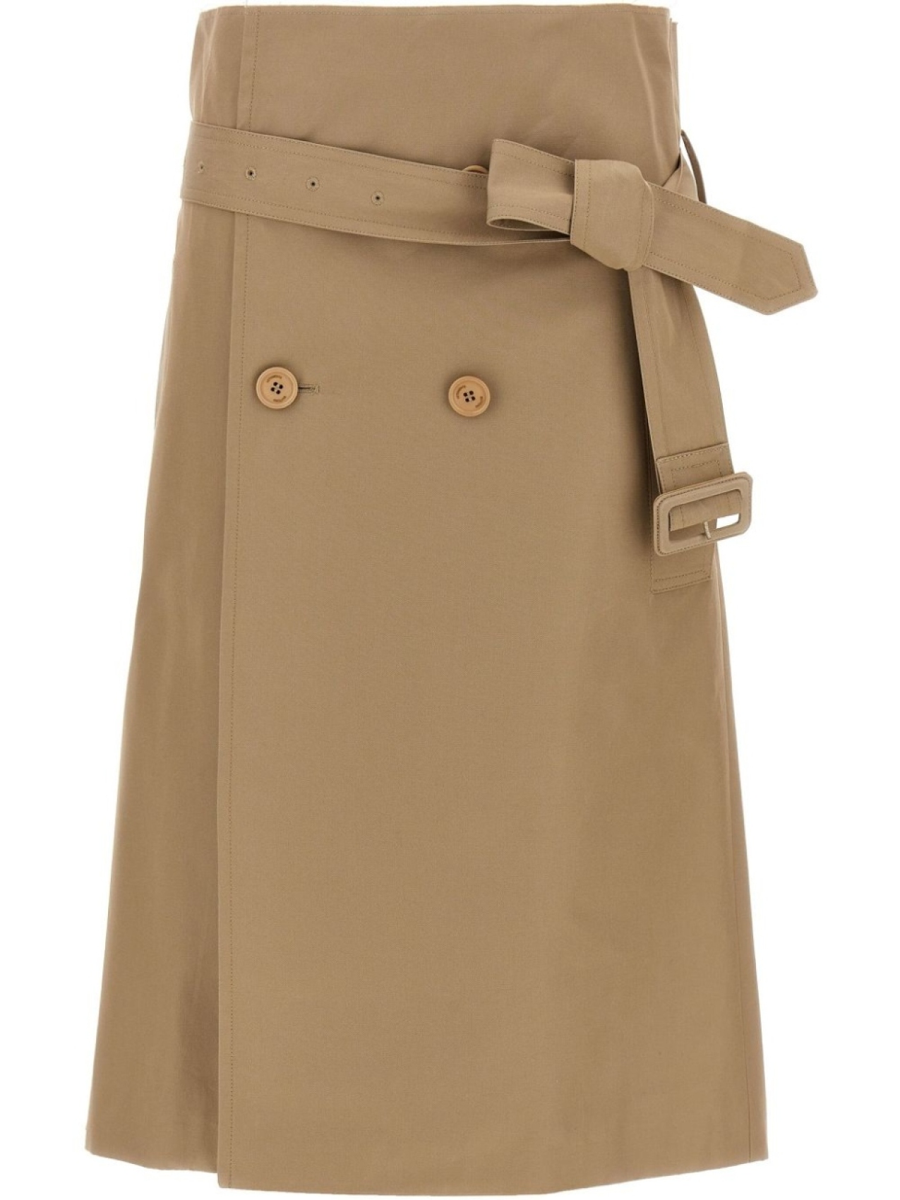 VETEMENTS юбка миди, нейтральный цвет 
VETEMENTS юбка миди, нейтральный цвет