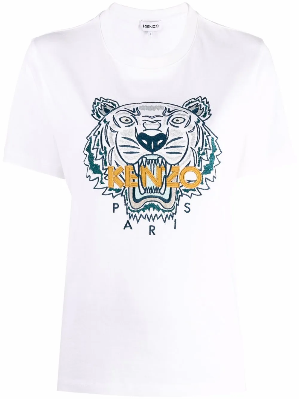 Футболка с вышивкой Tiger Kenzo, белый
Футболка с вышивкой Tiger Kenzo, белый
