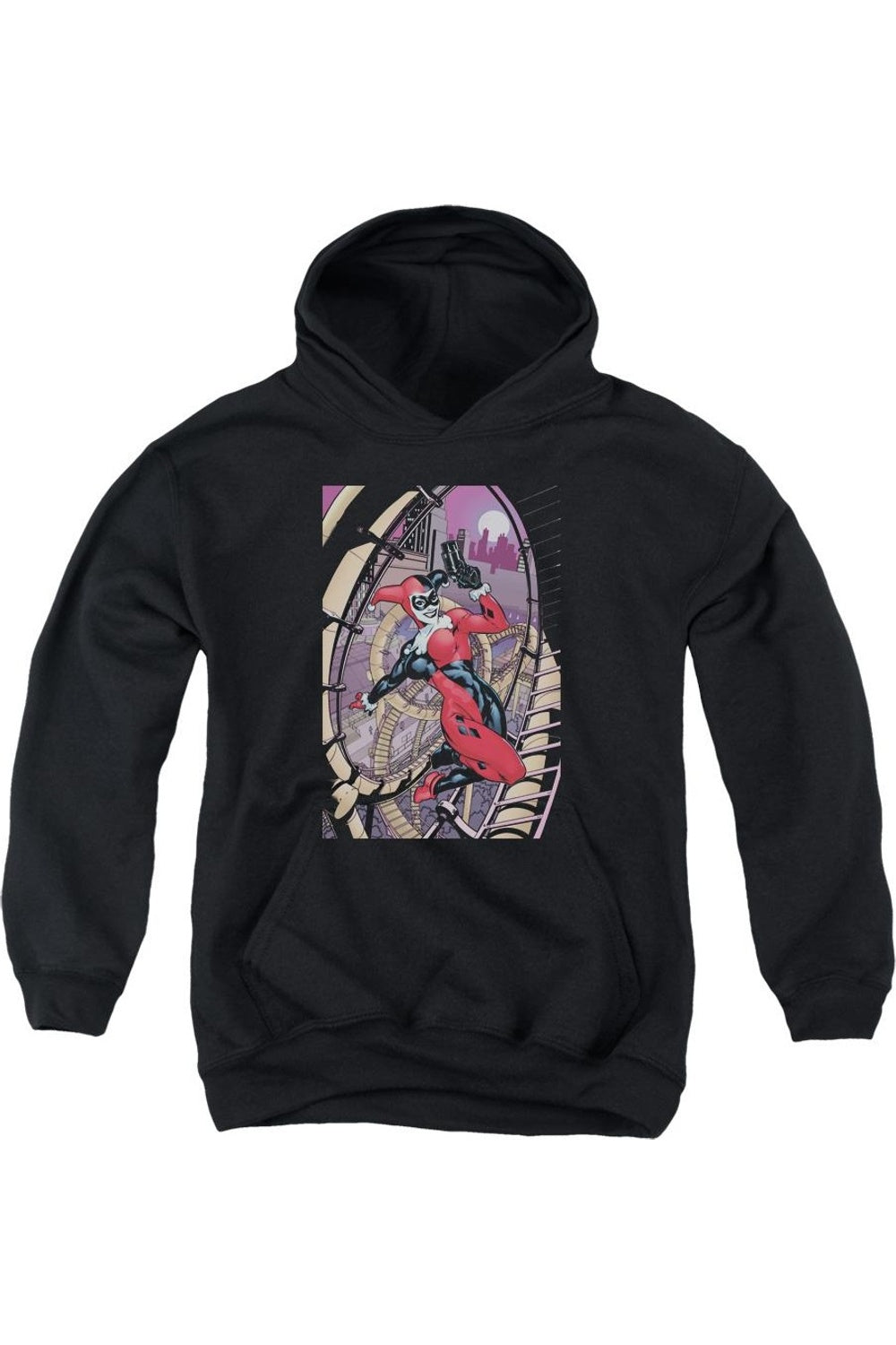 Батмен Харли худи для подростков Gildan, черный
Батмен Харли худи для подростков Gildan, черный