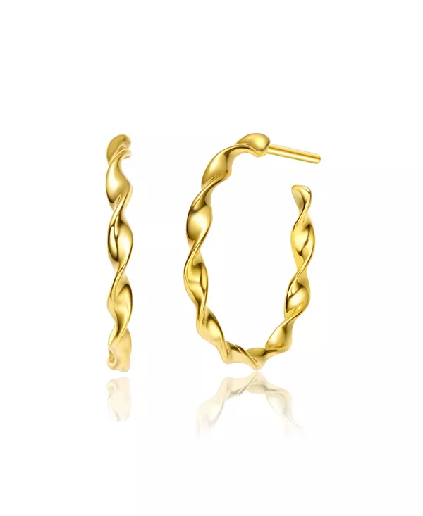 Серьги-Кольца открытого типа с покрытием из 14-каратного золота Rachel Glauber, gold
Серьги-Кольца открытого типа с покрытием из 14-каратного золота Rachel Glauber, gold