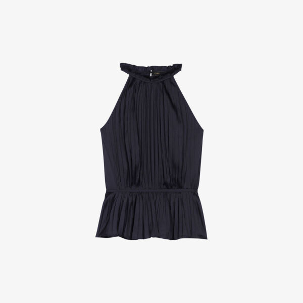 Плиссированный атласный топ Leville с воротником-бретелькой Maje, цвет noir / gris
Плиссированный атласный топ Leville с воротником-бретелькой Maje, цвет noir / gris