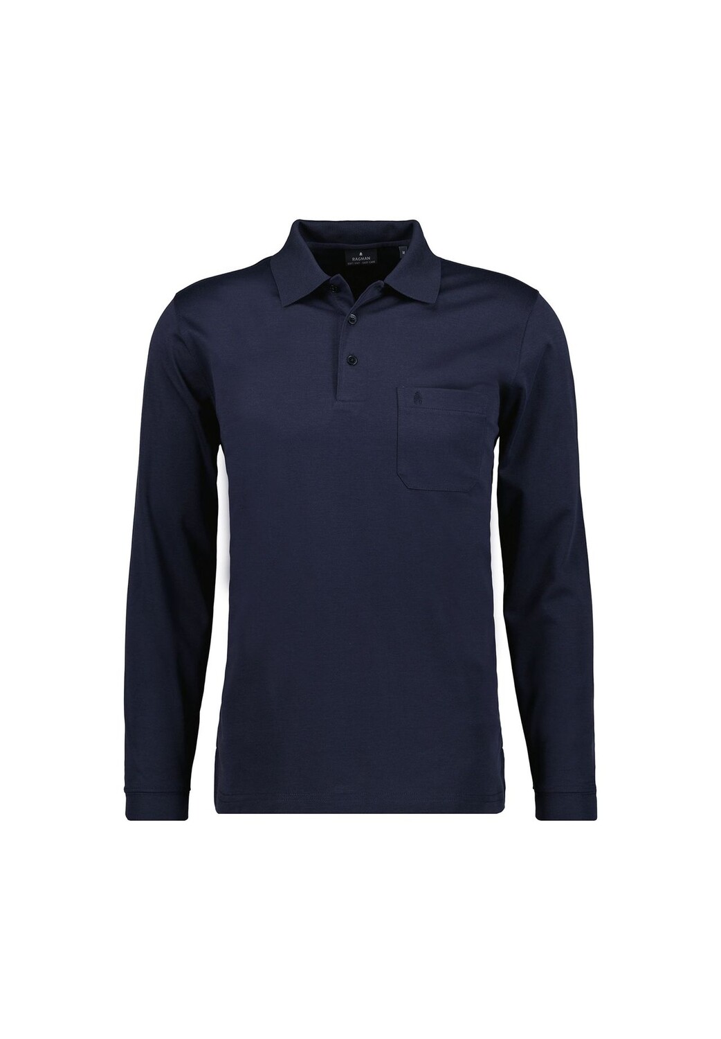 Мужская рубашка-поло с длинными рукавами — мягкая трикотажная рубашка-поло на пуговицах с длинными рукавами, смесь хлопка, планка на пуговицах, легкий уход RAGMAN, темно-синий
Мужская рубашка-поло с длинными рукавами — мягкая трикотажная рубашка-поло на пуговицах с длинными рукавами, смесь хлопка, планка на пуговицах, легкий уход RAGMAN, темно-синий