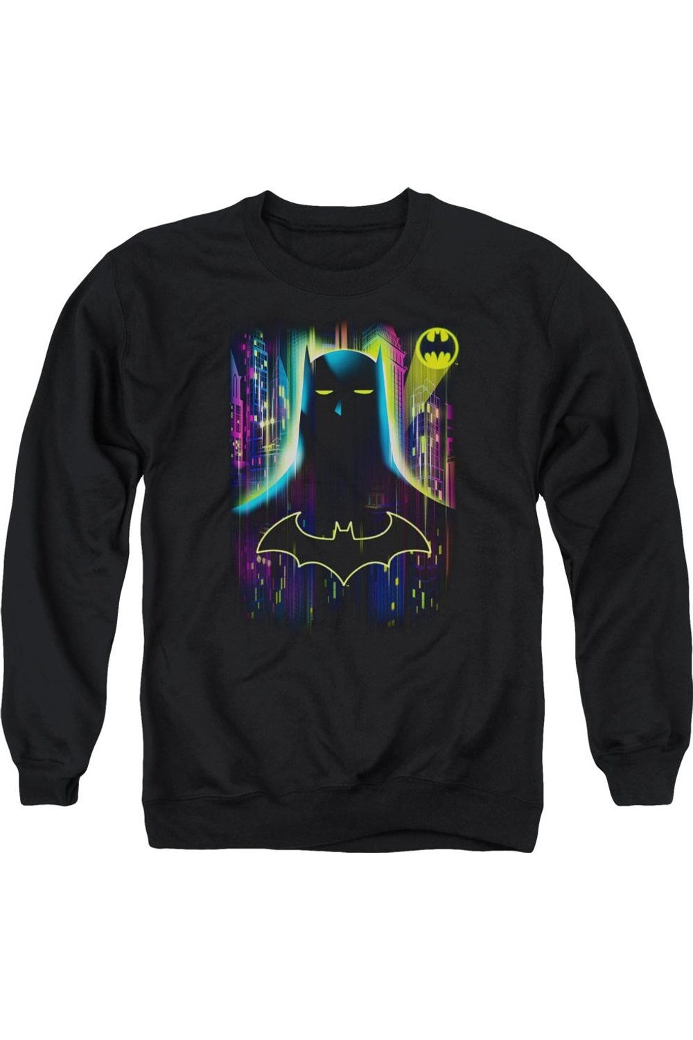 Толстовка Batman Knight Lights для взрослых с круглым вырезом Gildan, черный
Толстовка Batman Knight Lights для взрослых с круглым вырезом Gildan, черный