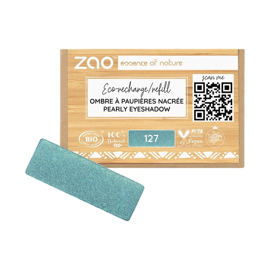 Тени для век и праймер Zao Pearly Eyeshadow Refill, 127 Pearly Peacock Blue / 1,3 g
Тени для век и праймер Zao Pearly Eyeshadow Refill, 127 Pearly Peacock Blue / 1,3 g