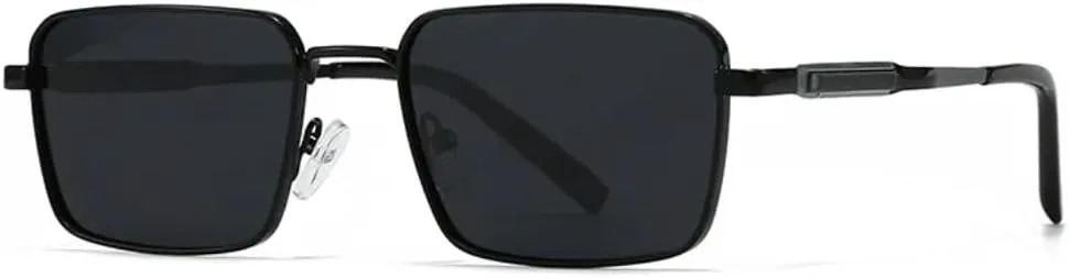 Модные прямоугольные солнцезащитные очки для женщин в стиле ретро с заклепками, для мужчин в стиле панк, с защитой от УФ-излучения UV400 TVTBBVV, C1 Black Black
Модные прямоугольные солнцезащитные очки для женщин в стиле ретро с заклепками, для мужчин в стиле панк, с защитой от УФ-излучения UV400 TVTBBVV, C1 Black Black