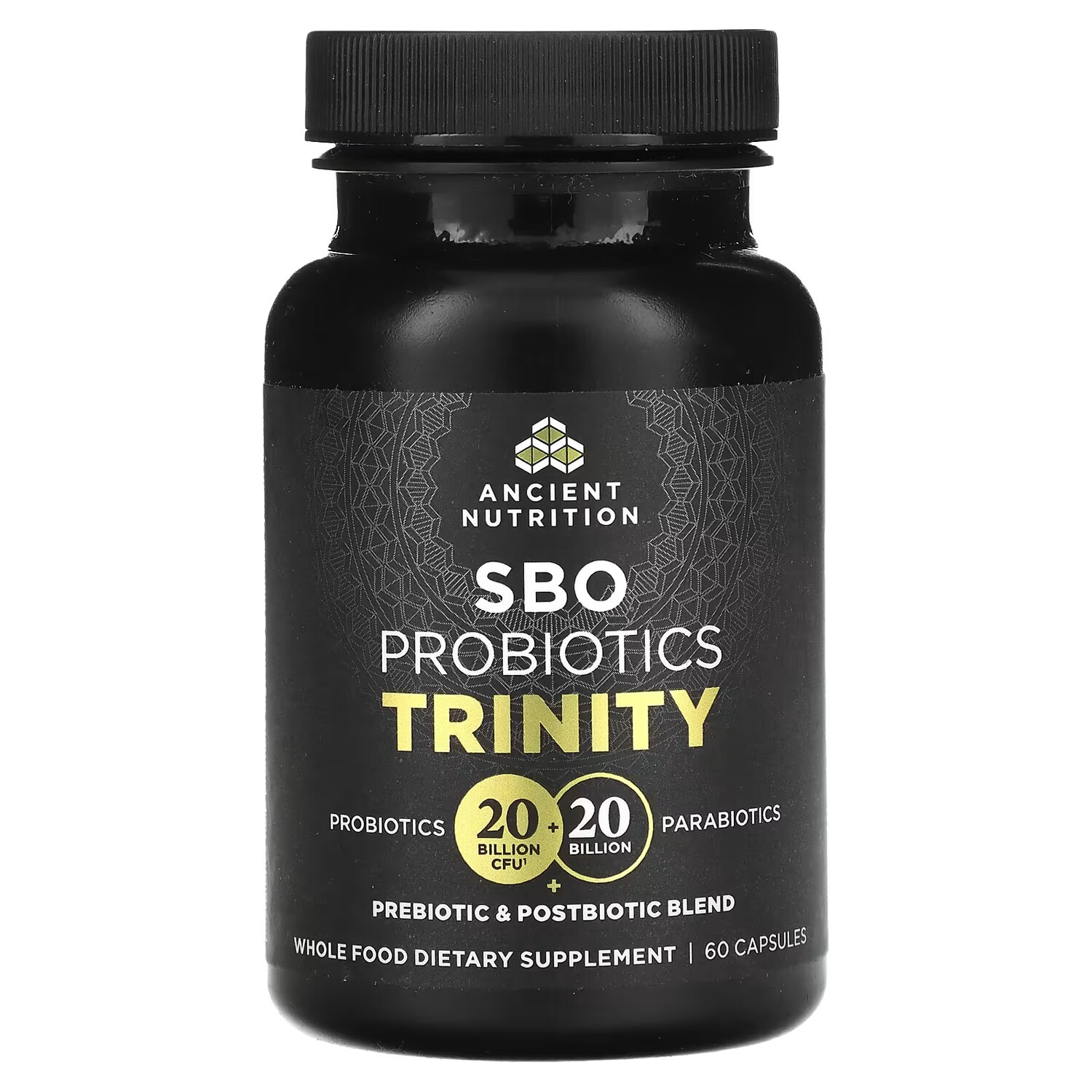 Пробиотик Ancient Nutrition SBO Trinity, 60 капсул
Пробиотик Ancient Nutrition SBO Trinity, 60 капсул