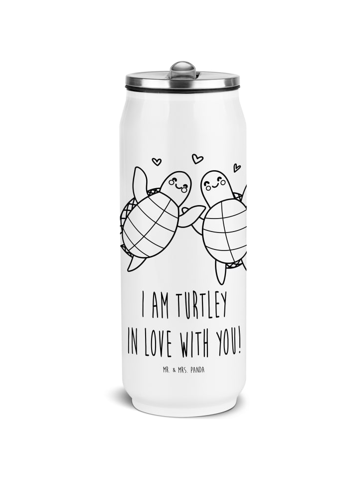 Mr. & Mrs. Panda Бутылка для воды с изображением пары черепах и надписью белым цветом
Mr. & Mrs. Panda Бутылка для воды с изображением пары черепах и надписью белым цветом