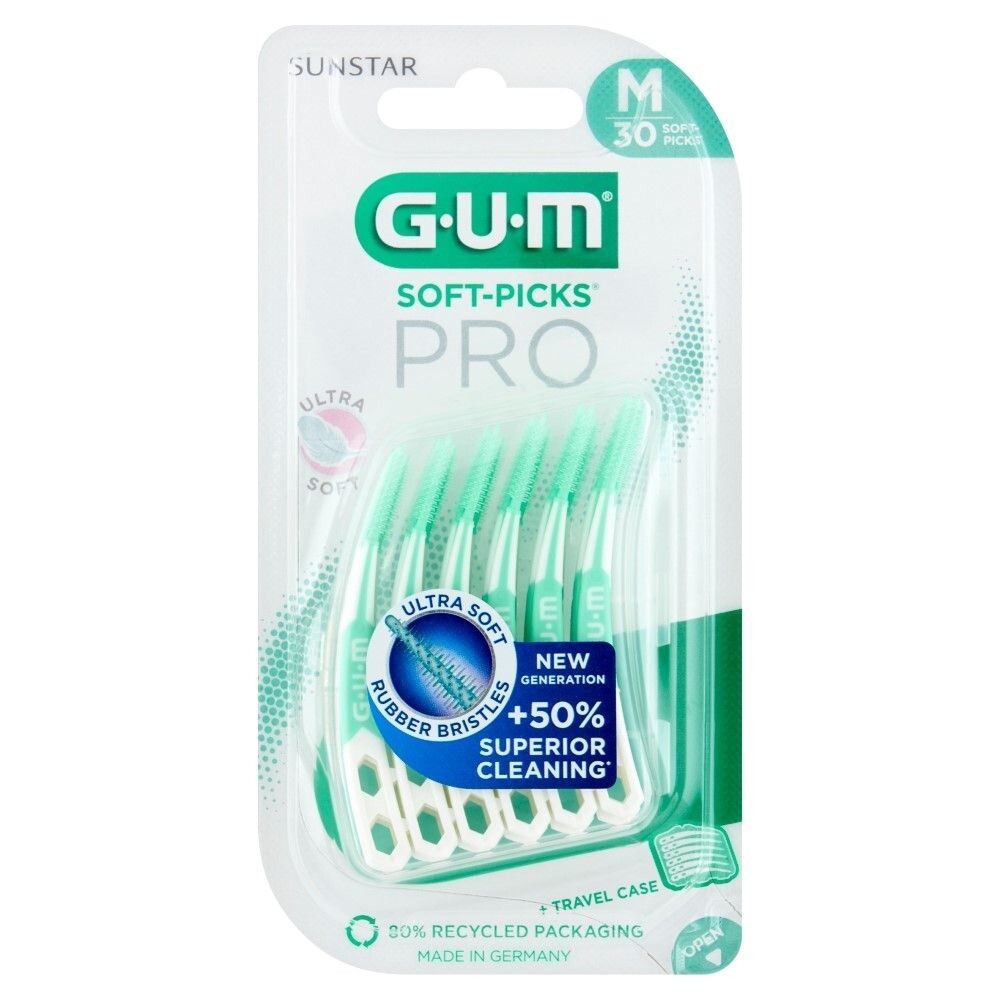 Межзубные щетки Gum Soft-Picks Pro Medium, 30 шт
Межзубные щетки Gum Soft-Picks Pro Medium, 30 шт