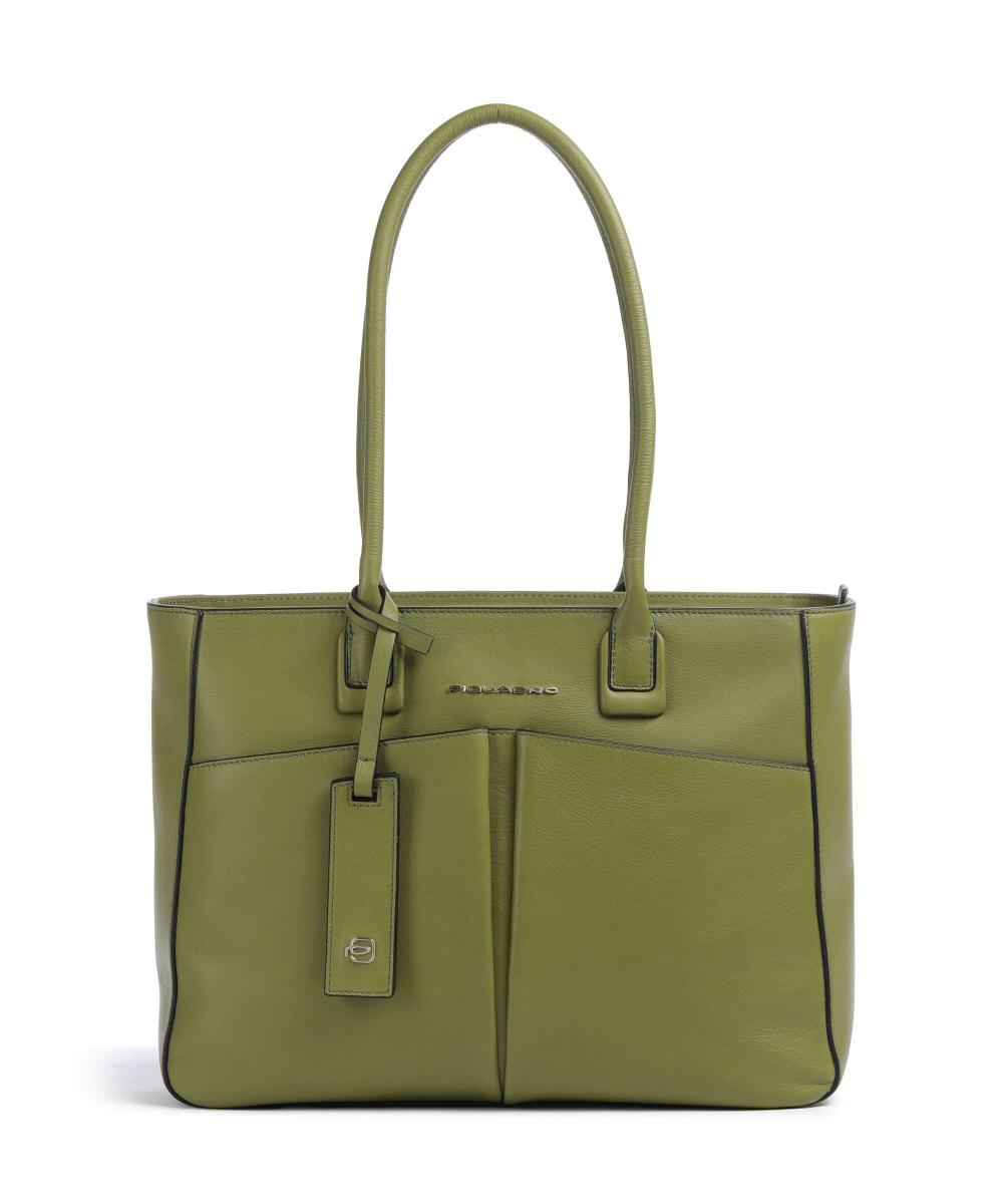 Сумка-Шопер Nevet 13 дюймов из мелкозернистой яловой кожи. Piquadro, зеленый
Сумка-Шопер Nevet 13 дюймов из мелкозернистой яловой кожи. Piquadro, зеленый