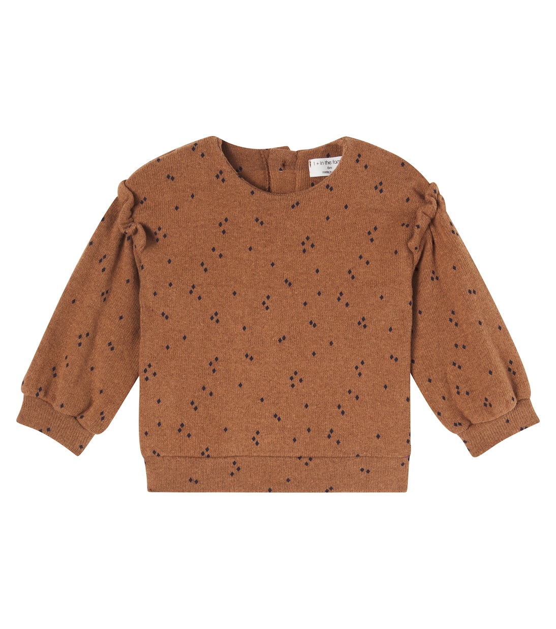 Свитер из смесовой хлопковой ткани 1 + in the Family, Castagna
Свитер из смесовой хлопковой ткани 1 + in the Family, Castagna