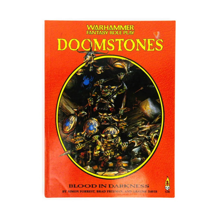 Doomstones Campaign Vol. 2 - Blood in Darkness, Warhammer Fantasy Roleplay (Games Workshop), мягкая обложка
Doomstones Campaign Vol. 2 - Blood in Darkness, Warhammer Fantasy Roleplay (Games Workshop), мягкая обложка