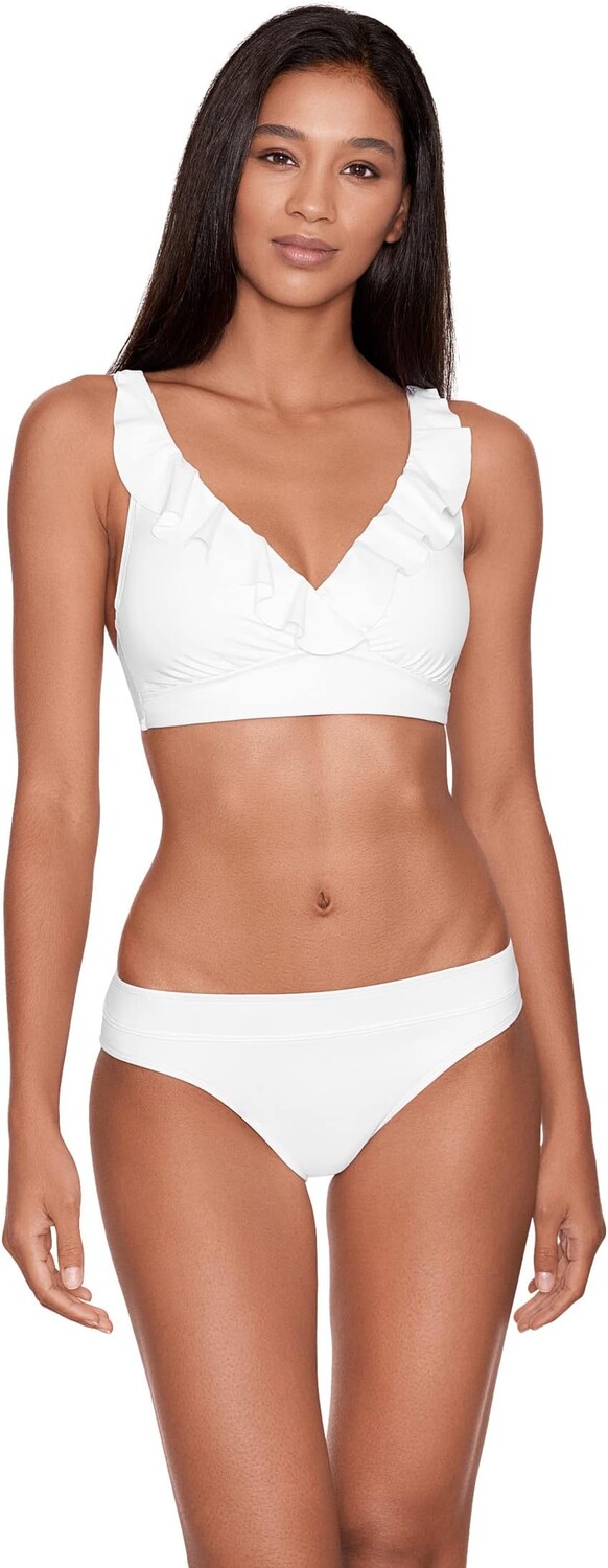 Купальный топ LAUREN Ralph Lauren Beach Club Solid Ruffle Underwire Bra Top, белый
Купальный топ LAUREN Ralph Lauren Beach Club Solid Ruffle Underwire Bra Top, белый