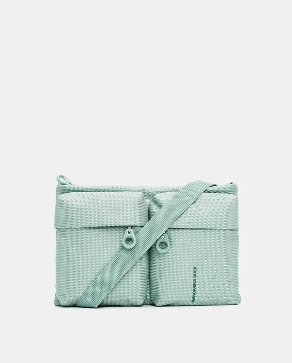 Сумка через плечо с двумя карманами и регулируемой ручкой Mandarina Duck, зеленый
Сумка через плечо с двумя карманами и регулируемой ручкой Mandarina Duck, зеленый