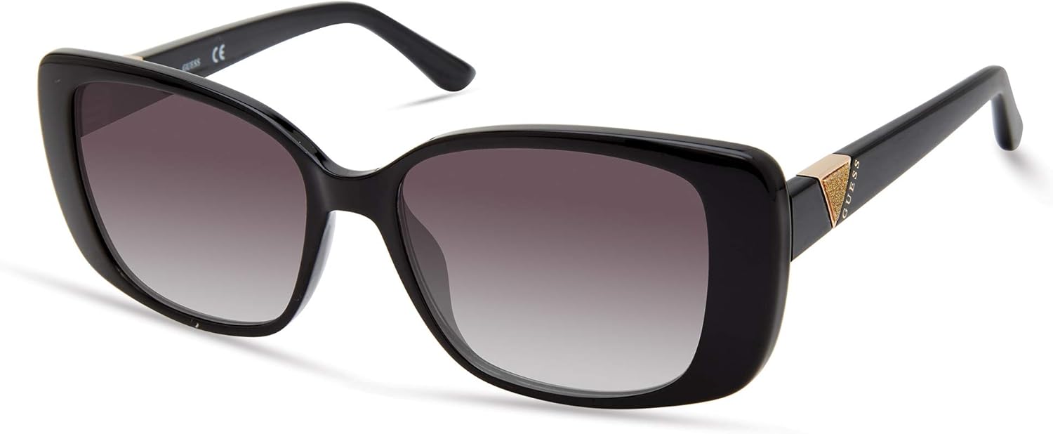 GUESS женские прямоугольные солнцезащитные очки, Shiny Black
GUESS женские прямоугольные солнцезащитные очки, Shiny Black