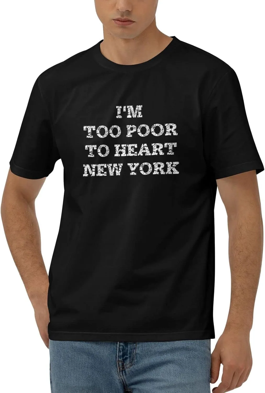 Футболка Funny Tshirts для мужчин I'm Too Poor to Heart New York ADWD
Футболка Funny Tshirts для мужчин I'm Too Poor to Heart New York ADWD
