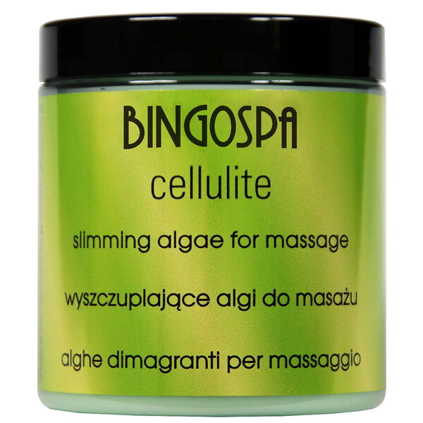 Водоросли для похудения для массажа тела, 250 г Bingospa Cellulite
Водоросли для похудения для массажа тела, 250 г Bingospa Cellulite