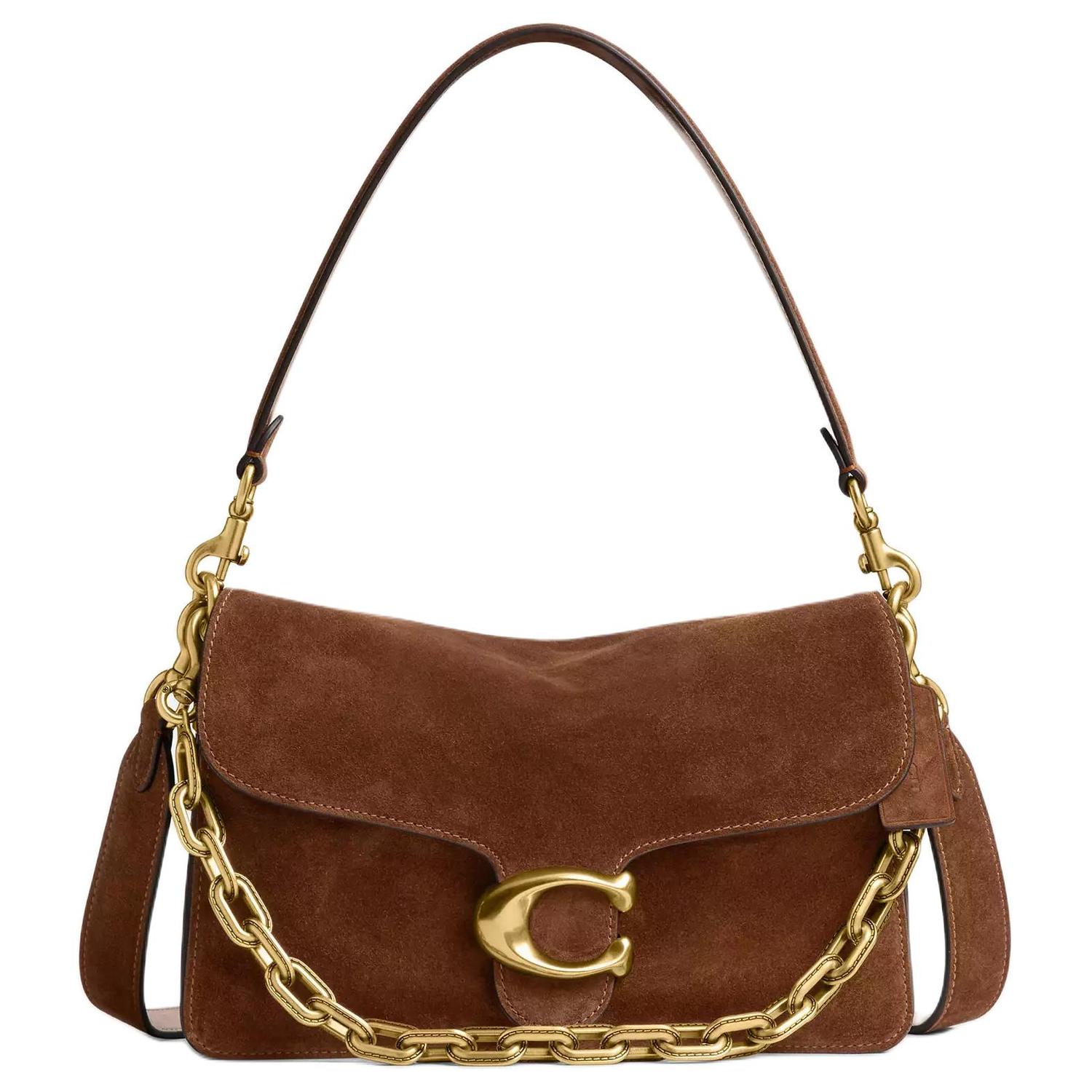 COACH Цепная замшевая сумка кроссбоди
COACH Цепная замшевая сумка кроссбоди