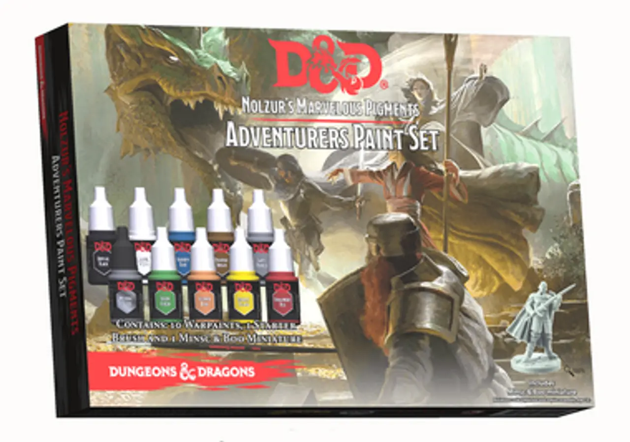 Аксессуары Dungeons & Dragons: Nolzur's Marvelous Pigments - Adventurers Paint Set
Аксессуары Dungeons & Dragons: Nolzur's Marvelous Pigments - Adventurers Paint Set