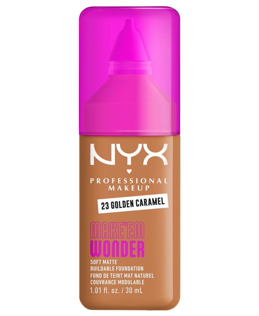 Тональный крем Wonder Foundation, 0,84 унции NYX Professional Makeup, цвет golden caramel
Тональный крем Wonder Foundation, 0,84 унции NYX Professional Makeup, цвет golden caramel