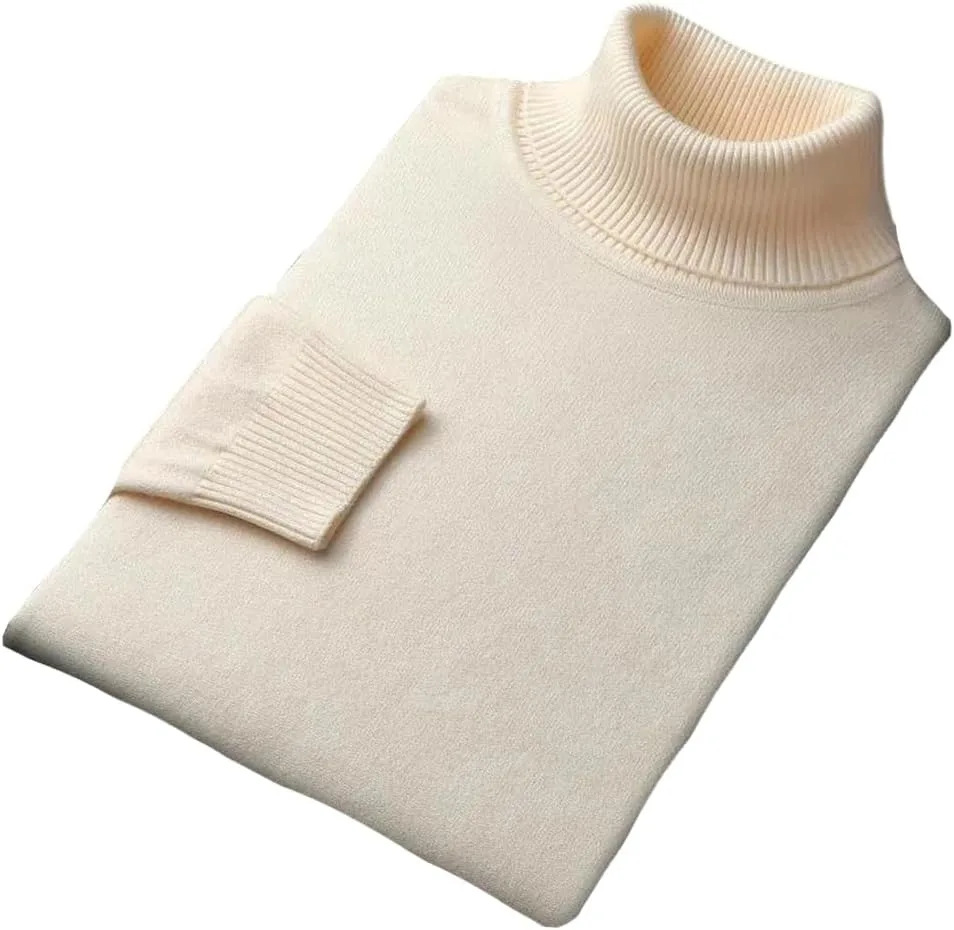 Мужской зимний вязаный свитер с воротником-стойкой однотонный slim fit
Мужской зимний вязаный свитер с воротником-стойкой однотонный slim fit