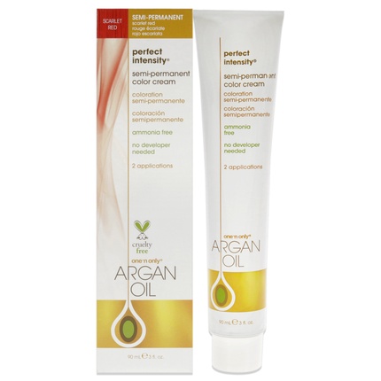 Полуперманентная краска для волос One N Only Argan Oil Perfect Intensity, цвет алый, 3 унции. One 'N Only
Полуперманентная краска для волос One N Only Argan Oil Perfect Intensity, цвет алый, 3 унции. One 'N Only