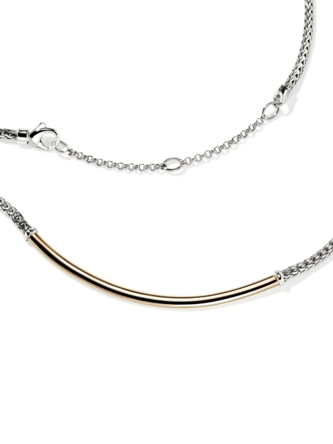 Ожерелье JH Essential из 14-каратного золота John Hardy, серебряный
Ожерелье JH Essential из 14-каратного золота John Hardy, серебряный