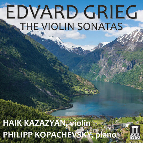 CD диск Grieg / Kazazian / Kopachevsky: Violin Sonatas
CD диск Grieg / Kazazian / Kopachevsky: Violin Sonatas