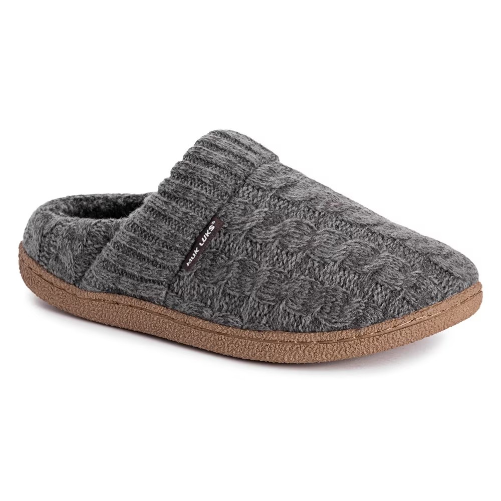 Тапочки-Сабо Марсель Muk Luks, серый
Тапочки-Сабо Марсель Muk Luks, серый