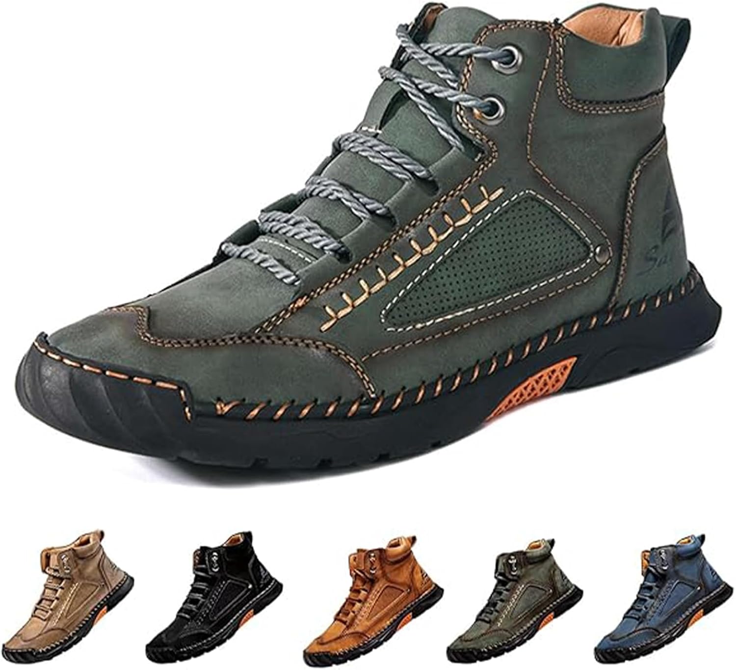 Мужские ботинки Чукка с противоскользящей подошвой, мужская ручная работа, кожаная повседневная обувь с поддержкой свода стопы, водонепроницаемые, удобные модные кроссовки Rrcjxlqdsf, зеленый
Мужские ботинки Чукка с противоскользящей подошвой, мужская ручная работа, кожаная повседневная обувь с поддержкой свода стопы, водонепроницаемые, удобные модные кроссовки Rrcjxlqdsf, зеленый