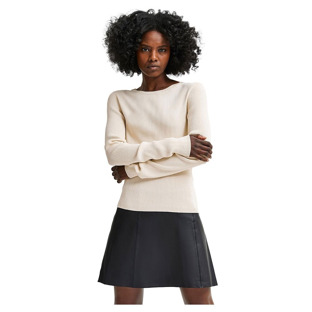 Свитер Selected Amelia O Neck, бежевый
Свитер Selected Amelia O Neck, бежевый