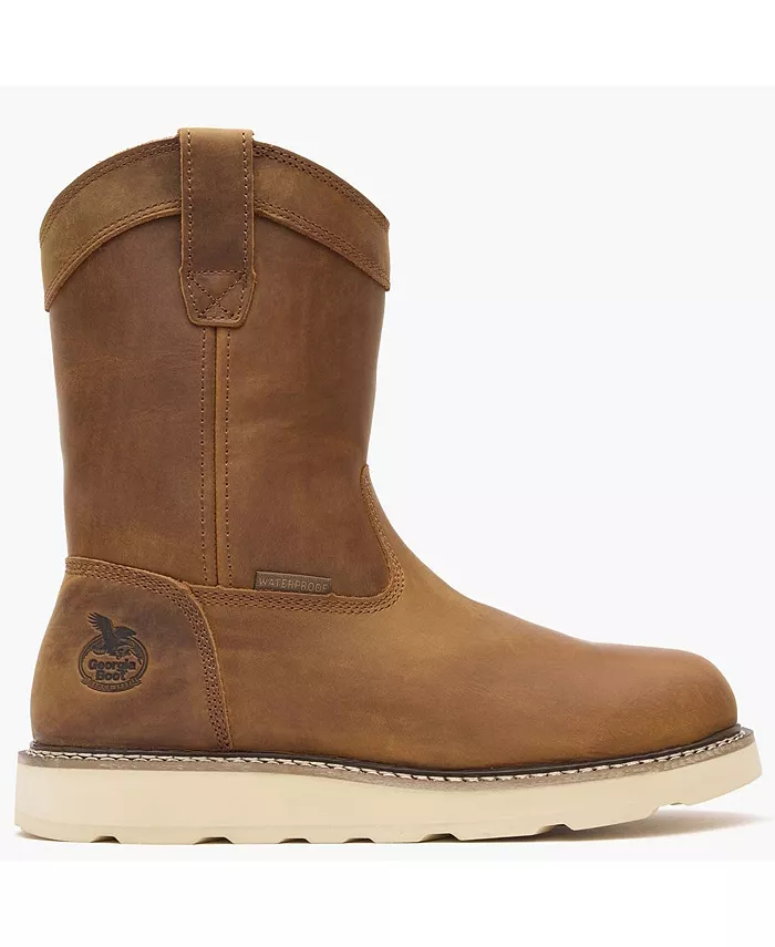 Мужские ботинки Core 37 10" Waterproof Pull On Wedge Georgia Boot, коричневый
Мужские ботинки Core 37 10" Waterproof Pull On Wedge Georgia Boot, коричневый