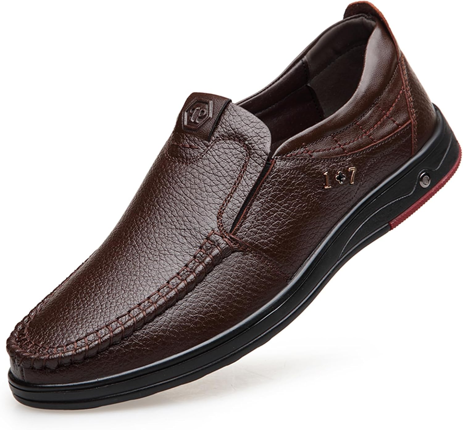 Мужские кожаные лоферы с мягкой подошвой без шнурков, удобные мягкие мокасины, модная повседневная обувь для ходьбы, вождения и работы в офисе Wdczya, коричневый
Мужские кожаные лоферы с мягкой подошвой без шнурков, удобные мягкие мокасины, модная повседневная обувь для ходьбы, вождения и работы в офисе Wdczya, коричневый