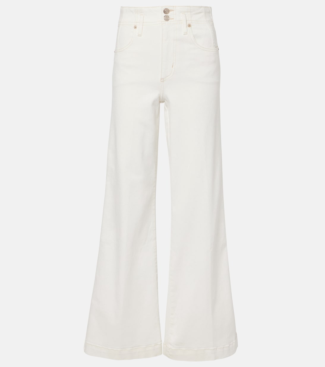 Широкие брюки с высокой посадкой и швом Frame, Au Natural Clean
Широкие брюки с высокой посадкой и швом Frame, Au Natural Clean