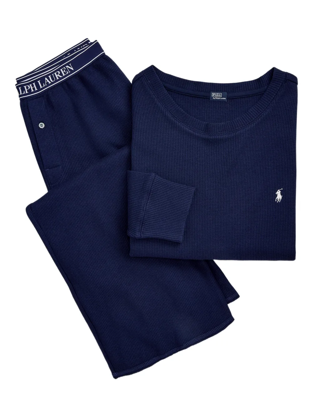 Фактурная пижама POLO RALPH LAUREN, синий 
Фактурная пижама POLO RALPH LAUREN, синий