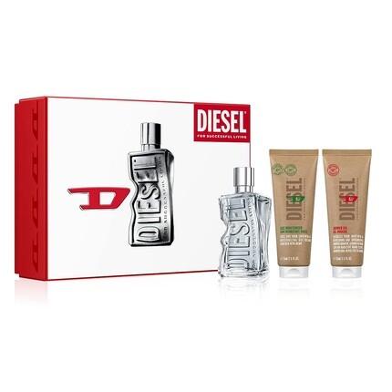 Diesel D Gift Set 100ml Eau De Toilette, 75ml Shower Gel, 75ml Moisturiser
Diesel D Gift Set 100ml Eau De Toilette, 75ml Shower Gel, 75ml Moisturiser
