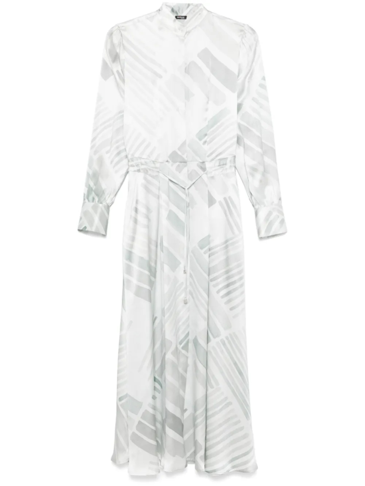 Kiton платье макси с абстрактным принтом, серый
Kiton платье макси с абстрактным принтом, серый