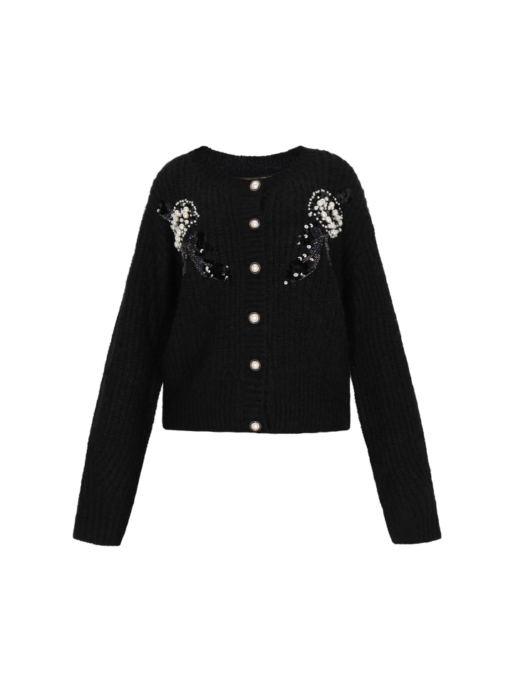 Faina Женский кардиган черного цвета
Faina Женский кардиган черного цвета