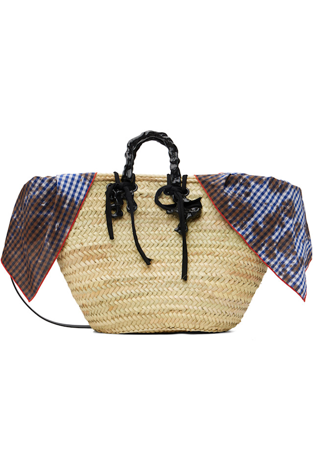 Ottolinger Бежевая большая плетеная сумка
Ottolinger Бежевая большая плетеная сумка