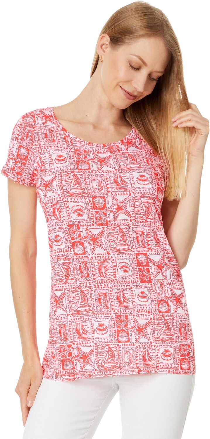 Топ Lilly Pulitzer Etta Scoop-Neck Top, цвет Mizner Red Seaside Harbour
Топ Lilly Pulitzer Etta Scoop-Neck Top, цвет Mizner Red Seaside Harbour