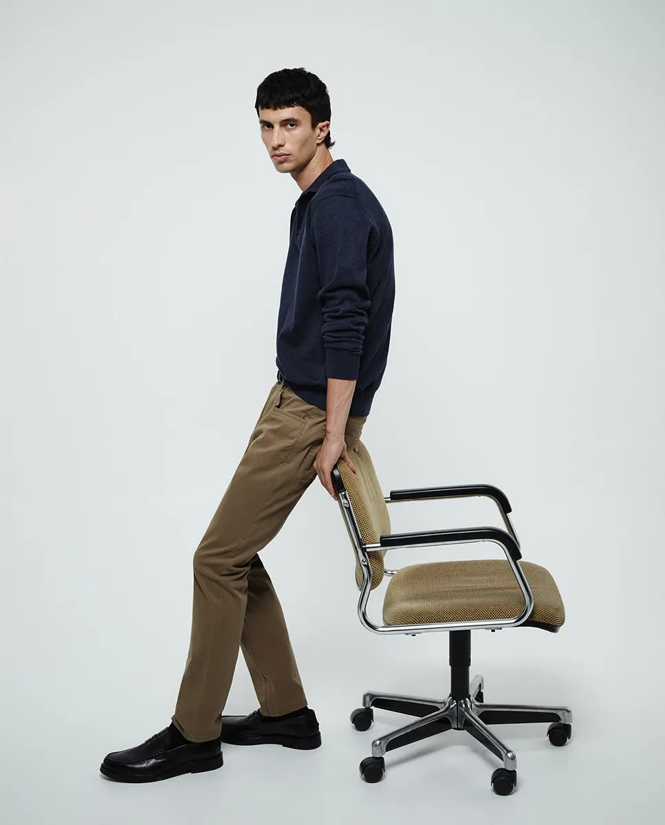 Брюки с пятью карманами Sfera, коричневый
Брюки с пятью карманами Sfera, коричневый