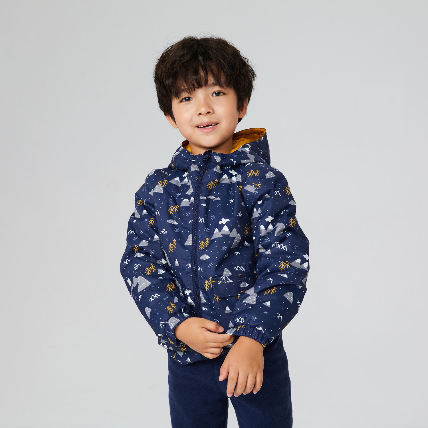 Детская водонепроницаемая куртка для снега и походов SH100
Детская водонепроницаемая куртка для снега и походов SH100